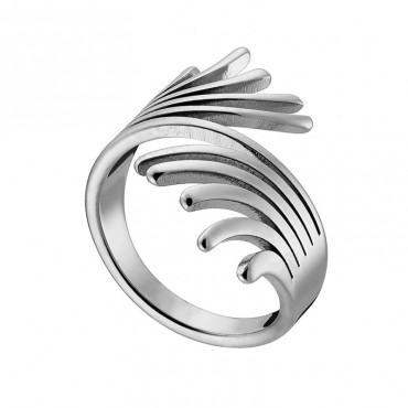 Ατσάλινο δαχτυλίδι με μοντέρνο σχεδιασμό 