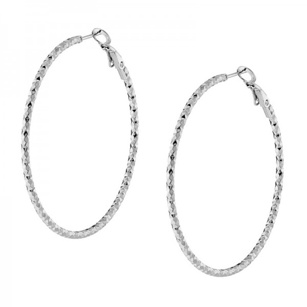 Ατσάλινοι κρίκοι με διαμανταρισμένο σκάλισμα