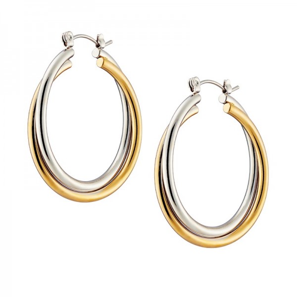 Ατσάλινοι δίχρωμοι διπλοί κρίκοι 