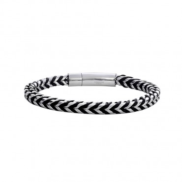 Ανδρική αλυσίδα-βραχιόλι από ανοξείδωτο ατσάλι