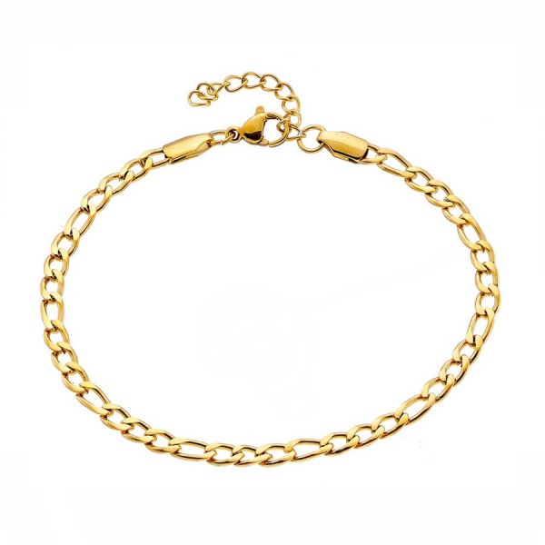 Ατσάλινη επιχρυσωμένη αλυσίδα για το χέρι