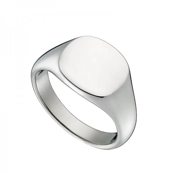 Ατσάλινο δαχτυλίδι με λουστρέ φινίρισμα