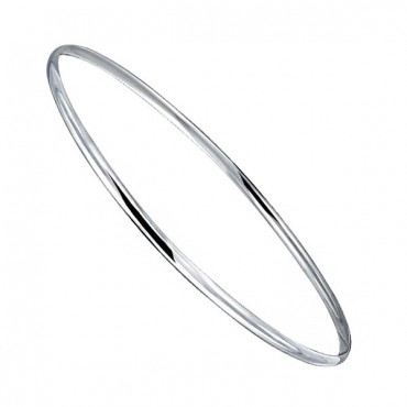 Ασημένιο βραχιόλι βέργα με λουστρέ φινίρισμα Ασημένιο βραχιόλι βέργα με λουστρέ φινίρισμα