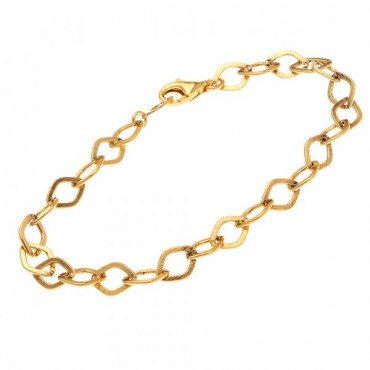 Ασημένιο βραχιόλι-αλυσίδα