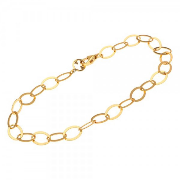 Ασημένιο βραχιόλι - αλυσίδα