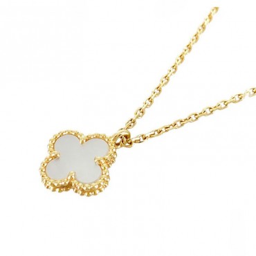 Ασημένιο και επίχρυσο κολιέ με πέτρα φίλντισι 