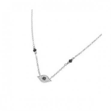 Κολιέ με διακριτικό μάτι . Κολιέ με διακριτικό μάτι .