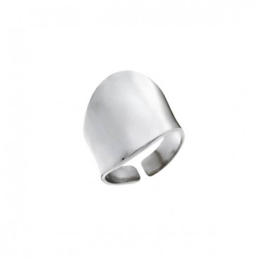 Ασημένιο φαρδύ δαχτυλίδι με λουστρέ φινίρισμα για το μικρό δάχτυλο (chevalier) Ασημένιο φαρδύ δαχτυλίδι με λουστρέ φινίρισμα για το μικρό δάχτυλο (chevalier)