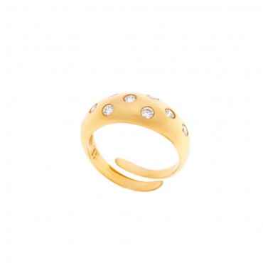 Ασημένιο δαχτυλίδι με πέτρες για το μικρό δάχτυλο Ασημένιο δαχτυλίδι με πέτρες για το μικρό δάχτυλο