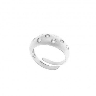 Ασημένιο δαχτυλίδι με πέτρες για το μικρό δάχτυλο Ασημένιο δαχτυλίδι με πέτρες για το μικρό δάχτυλο