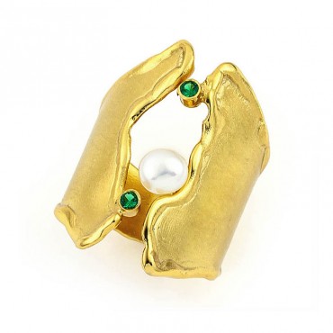 Εντυπωσιακό χειροποίητο δαχτυλίδι